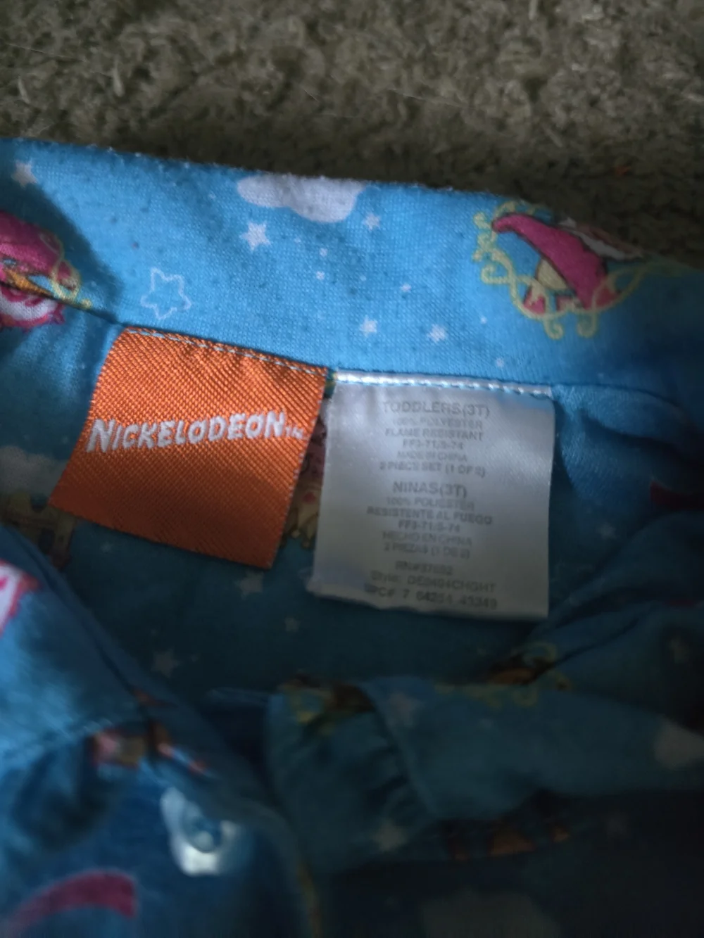Nickelodeon light blue